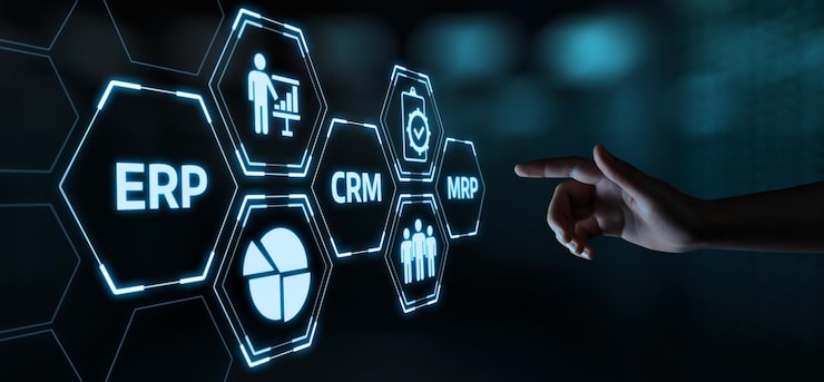 ERP implementation process for business management and digital transformation